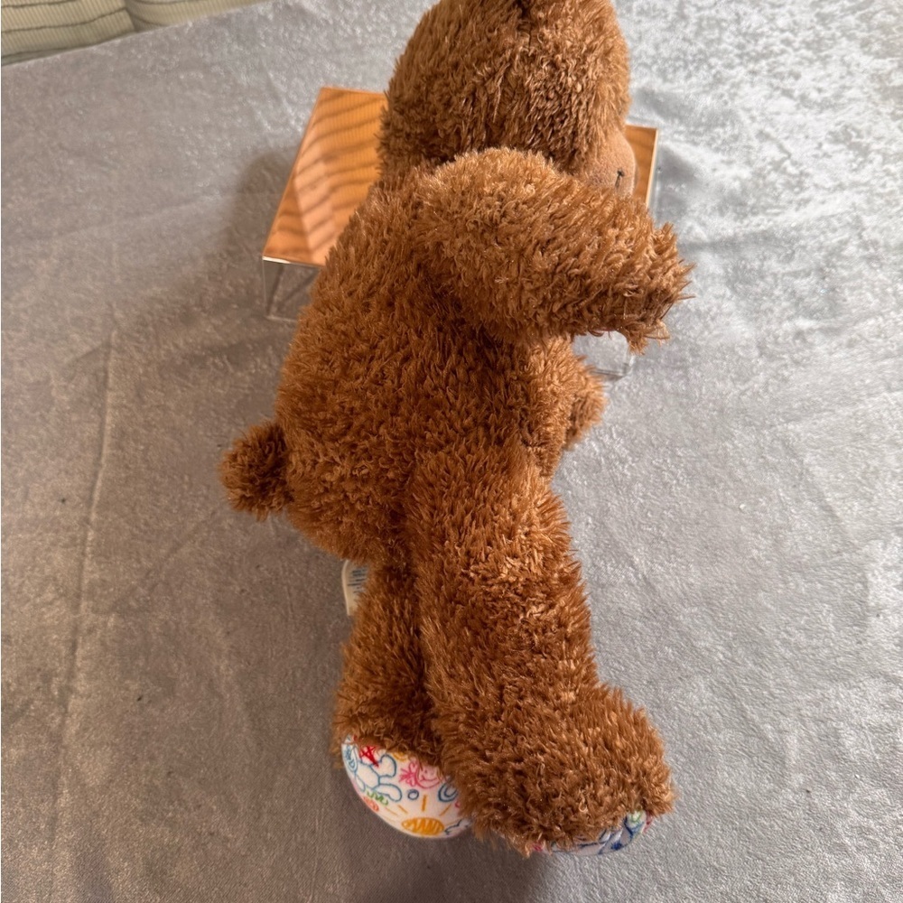 Build-A-Bear Fluffy Brown Teddy with Red Heart - Picture 5 of 7